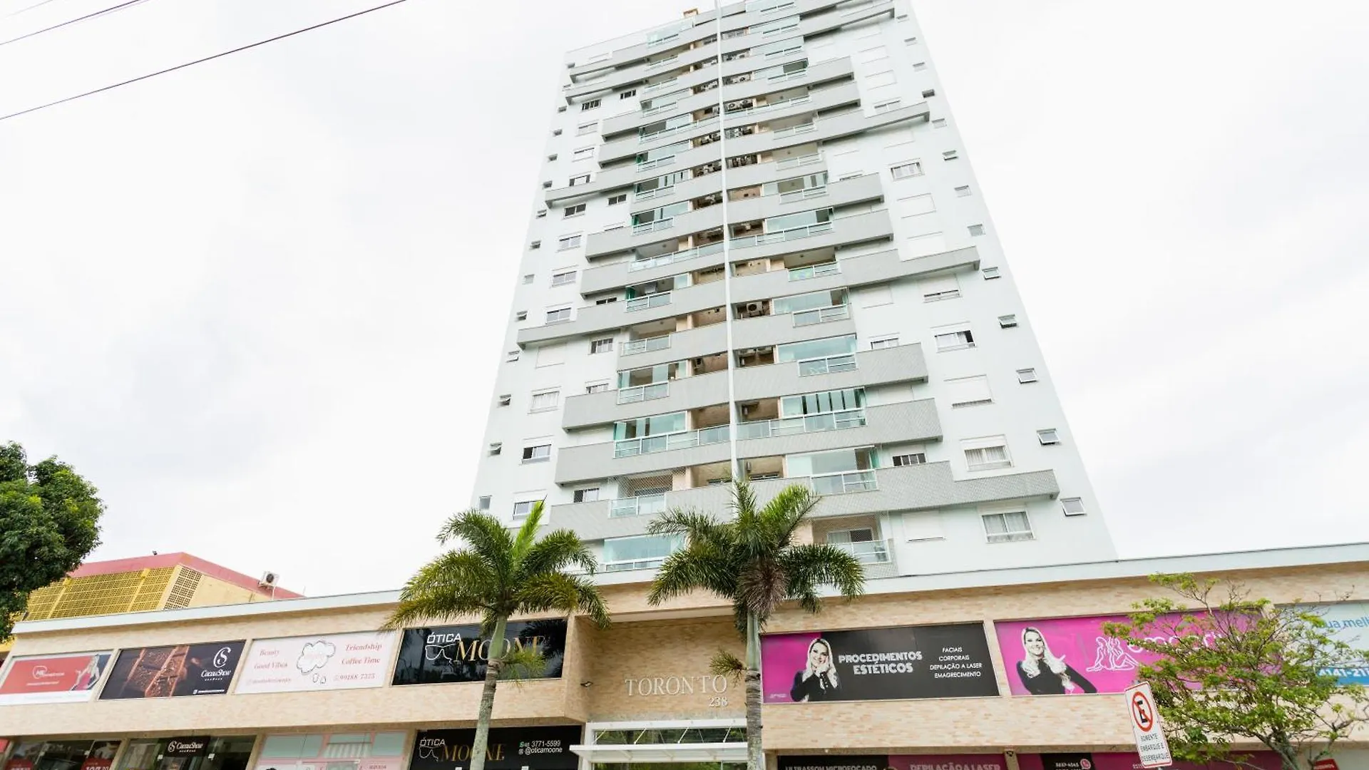 Apartmán Apto Vista Mar, 150M Da Beiramar Continental P1386 Florianópolis